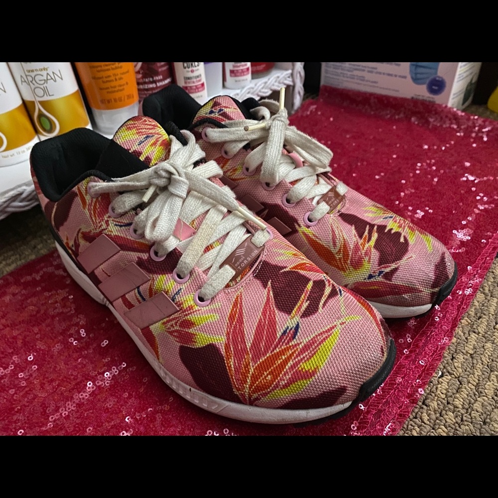 Adidas Torsion Floral Sneakers